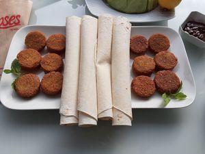 Falafels at Oses Çiğ Köfte in Kaiserslautern
