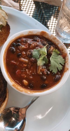 vegan chili!  at Green Truck Pub in Savannah