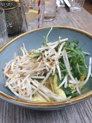 vegan curry at Forgan's in Dundee