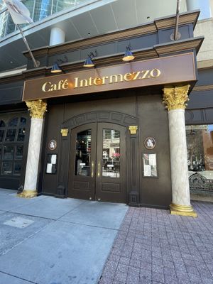   at Cafe Intermezzo in Atlanta