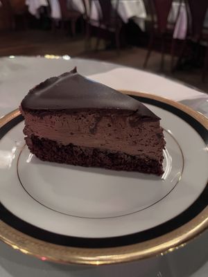 Vegan dessert   at Cafe Intermezzo in Atlanta