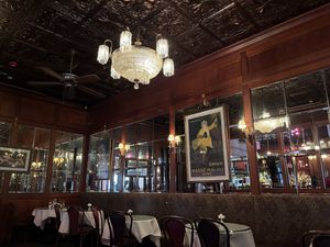 One section of interior  at Cafe Intermezzo in Atlanta