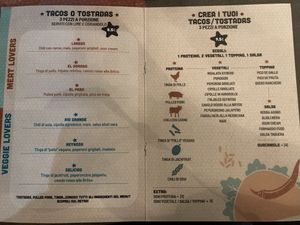 Menu list 2 #Veganuary at Britos in Milan