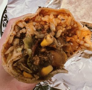 La Burrita (with soy)  at Britos in Milan