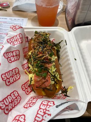 Curry dog  at Super Crisp in Detroit