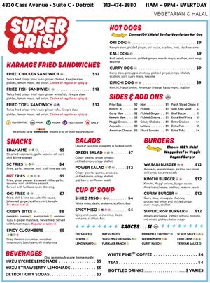  at Super Crisp in Detroit