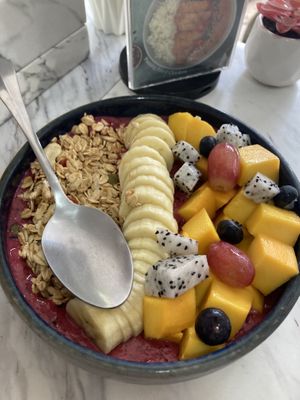 Smoothie bowl  at Summer Fresh in Ao Nang