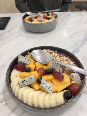 Smoothie bowls  at Summer Fresh in Ao Nang