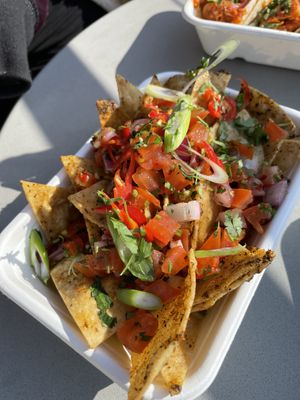 Tortilla chips  at Antojitos in North West London