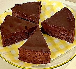 Choco cake at DOTD Bakery in Seoul