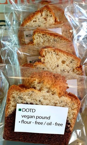 choco vanilla pound at DOTD Bakery in Seoul