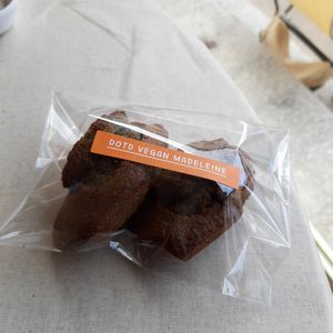 Black sesame mandolines at DOTD Bakery in Seoul