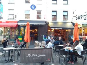 Exterior (vegan menu served at the one on the left)  at Ma Petite Jamaica in North West London