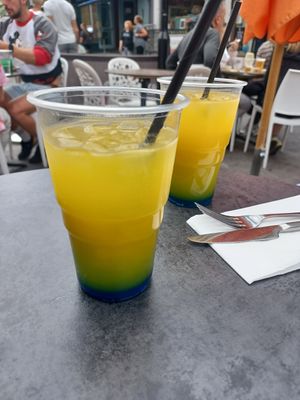 Blue Mountain Spring Punch - a treat 💙 at Ma Petite Jamaica in North West London