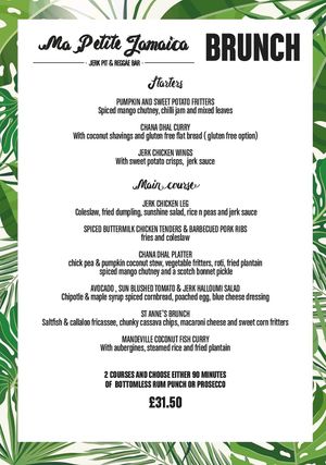  at Ma Petite Jamaica in North West London