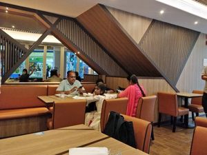 restaurant interior at Nalan Restaurant - Little India in Central Singapore