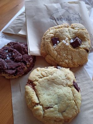 Crispy, peanut, hazelnut at Swookies in Brussels