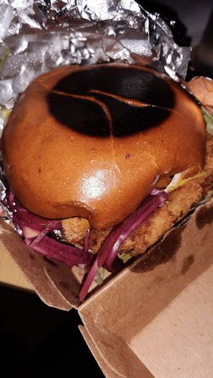 Chick pickle burger at Yumgrub in Dublin
