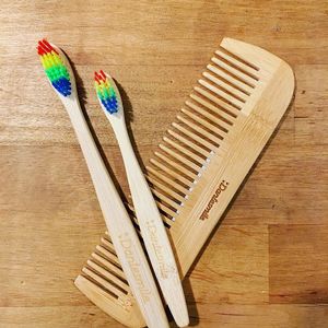 Dantesmile slovenian zero waste products. at Zdrava Trgovinca in Ljubljana