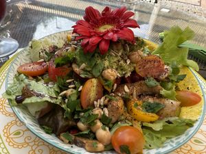 salad bowl vegan  at Earth Bowls in Heidelberg