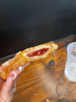 Strawberry handpie  at 12oh7 Herban Eatery in St Louis