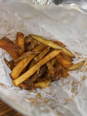 Seasoned fries   at 12oh7 Herban Eatery in St Louis