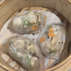 Vegetable Dumplings  at Tim Ho Wan  in Northeast Singapore