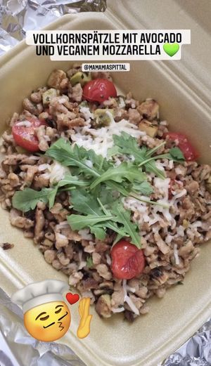 Vollkornspätzle  at Ma ma Mia in Spittal An Der Drau