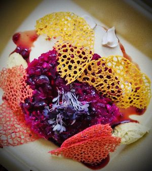 Rote Rüben Tatar  at Ma ma Mia in Spittal An Der Drau