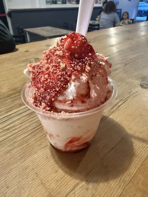 The strawberry so far  at Sweet EMOtion KC in Kansas City