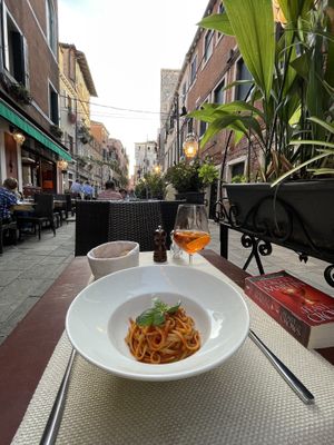   at Bacarandino in Venice