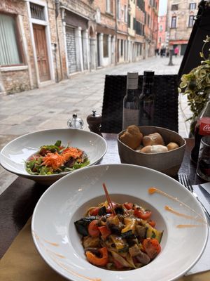   at Bacarandino in Venice