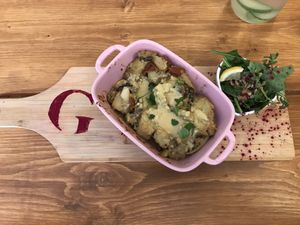 The tartiflette.  at The Little Gem in Royal Wootton Bassett