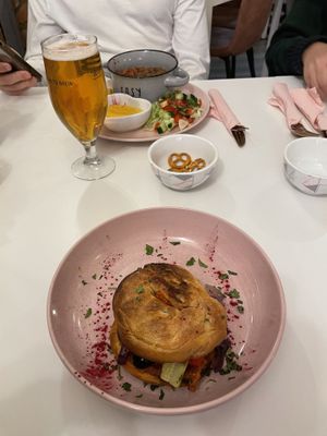  Chilli and savoury bagel 🥯   at The Little Gem in Royal Wootton Bassett