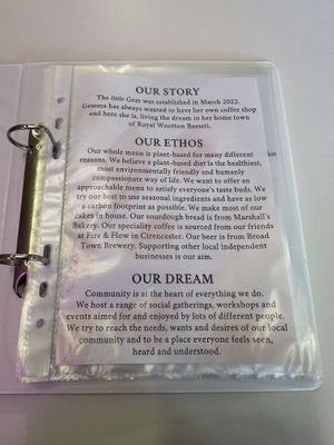   at The Little Gem in Royal Wootton Bassett