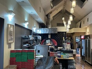 Pizza oven  at La Cucina in East London