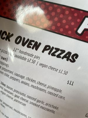 Pizza- voice of vegan cheese   at Ska Brewing in Durango