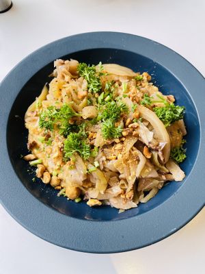 Polenta with caramelized onions  at Les Mijoteuses in Dijon