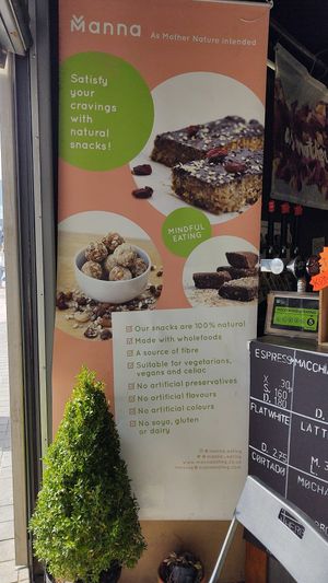 Counter at Manna Eating - Pop up in South East London