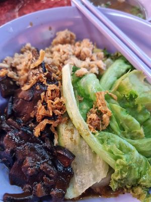 Bak chor mee at Simplefood Vegetarian & Vegan Cuisine 原味素食 in East Singapore