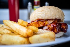 BBQ TOFU at Vegelicious Antioch in Antioch