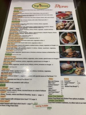 Menu   at Vegelicious Antioch in Antioch
