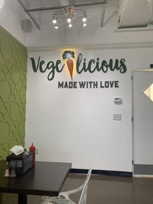Back wall decor   at Vegelicious Antioch in Antioch