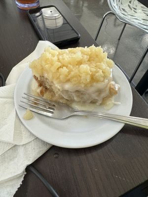 Pineapple cake YUM  at Vegelicious Antioch in Antioch