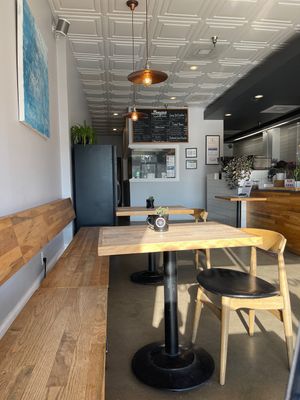 Coffee and Donuts at Bougie's Donuts & Coffee in Sunset Valley