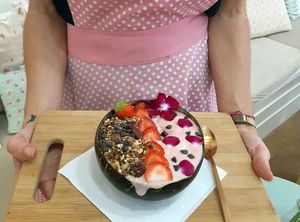 Smoothie bowl  at Anita Cakes in Mallorca