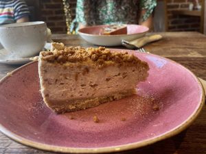 Biscoff cheesecake…jealous much?   at Huggers in Norwich