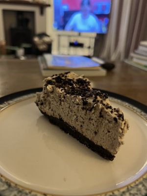 Oreo cheesecake   at Huggers in Norwich