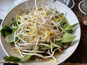 Vegan Pho  at Phox in Dusseldorf
