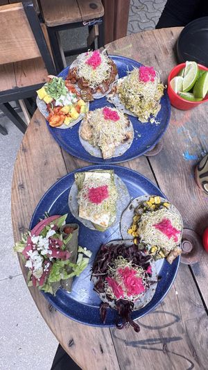   at Tropical Tacos in Playa Del Carmen